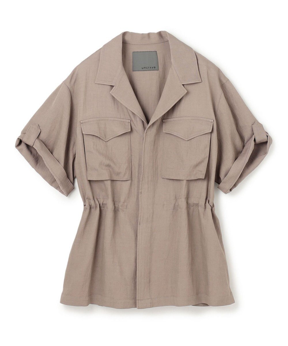 uncrave ドレープツイル ミリタリー ジャケット 