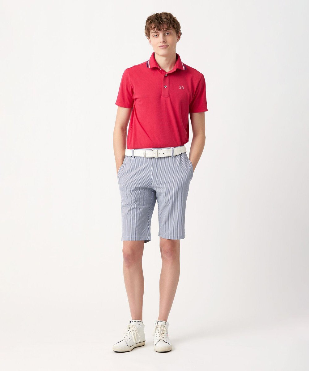 23区GOLF 【MEN】【吸水速乾/UVカット】ベーシック ポロシャツ 