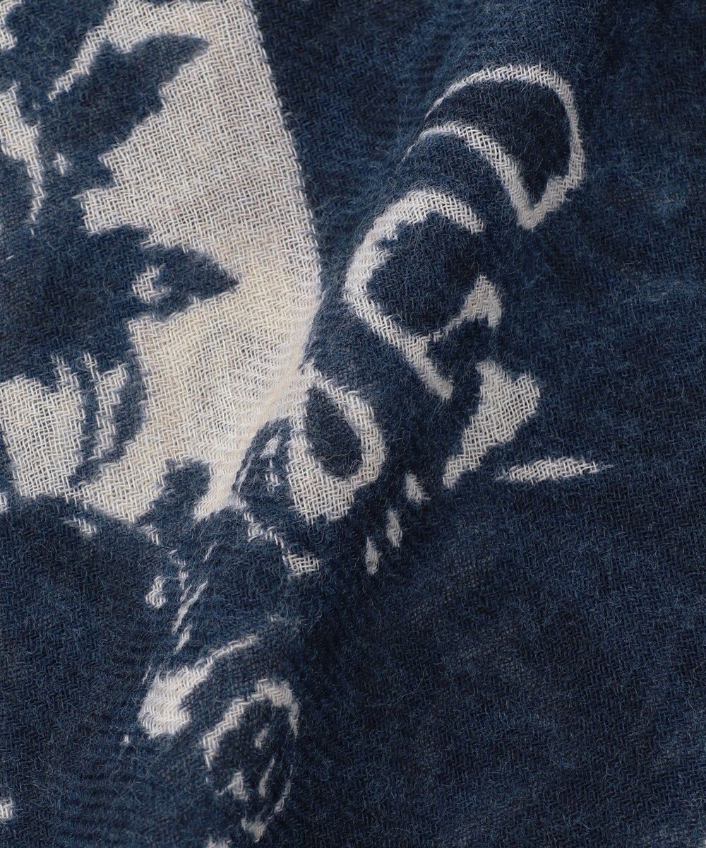 JOSEPH ABBOUD 【イタリア製】クラッシーペイズリー　ストール 