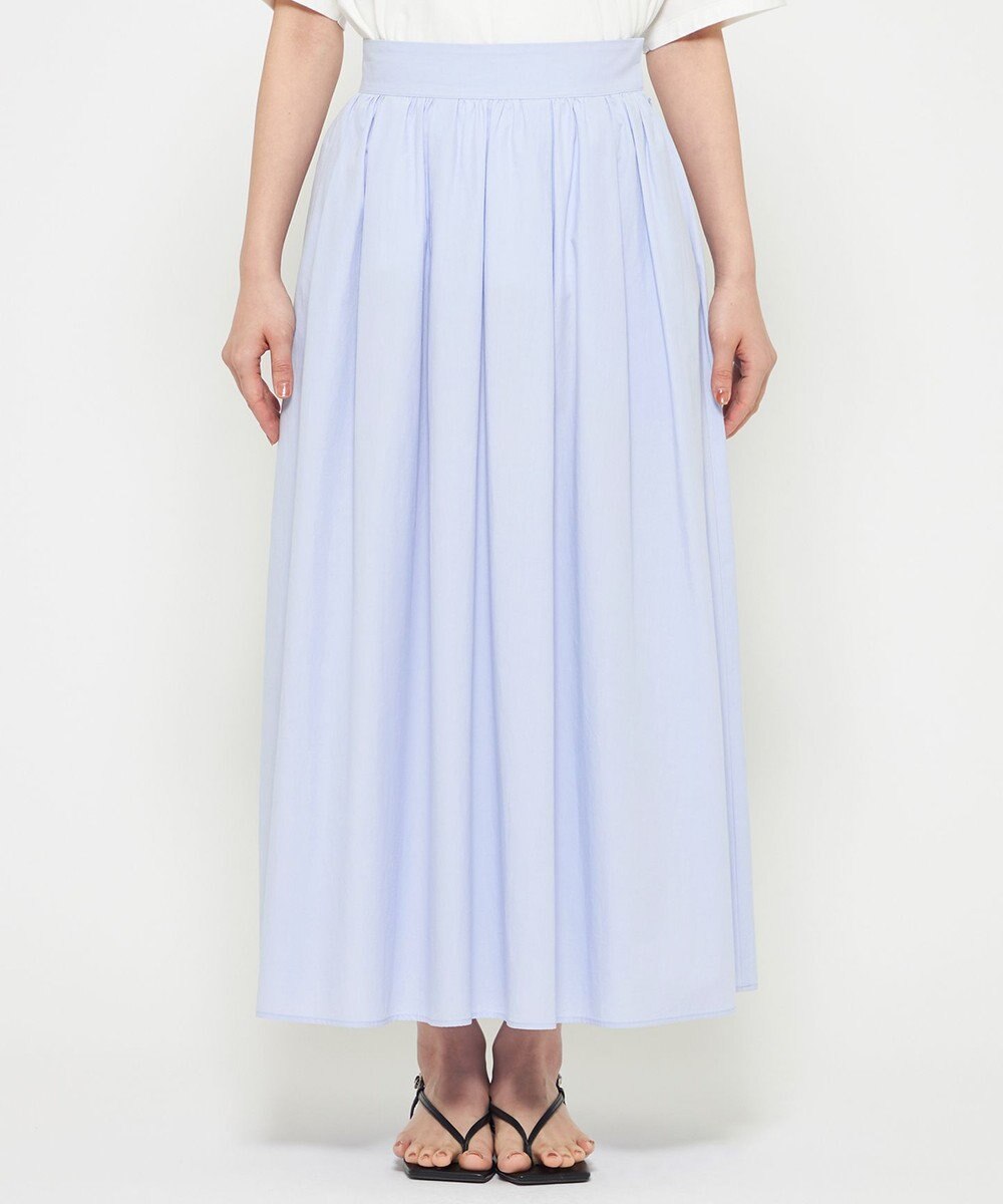 uncrave カラータイプライター フレアスカート 