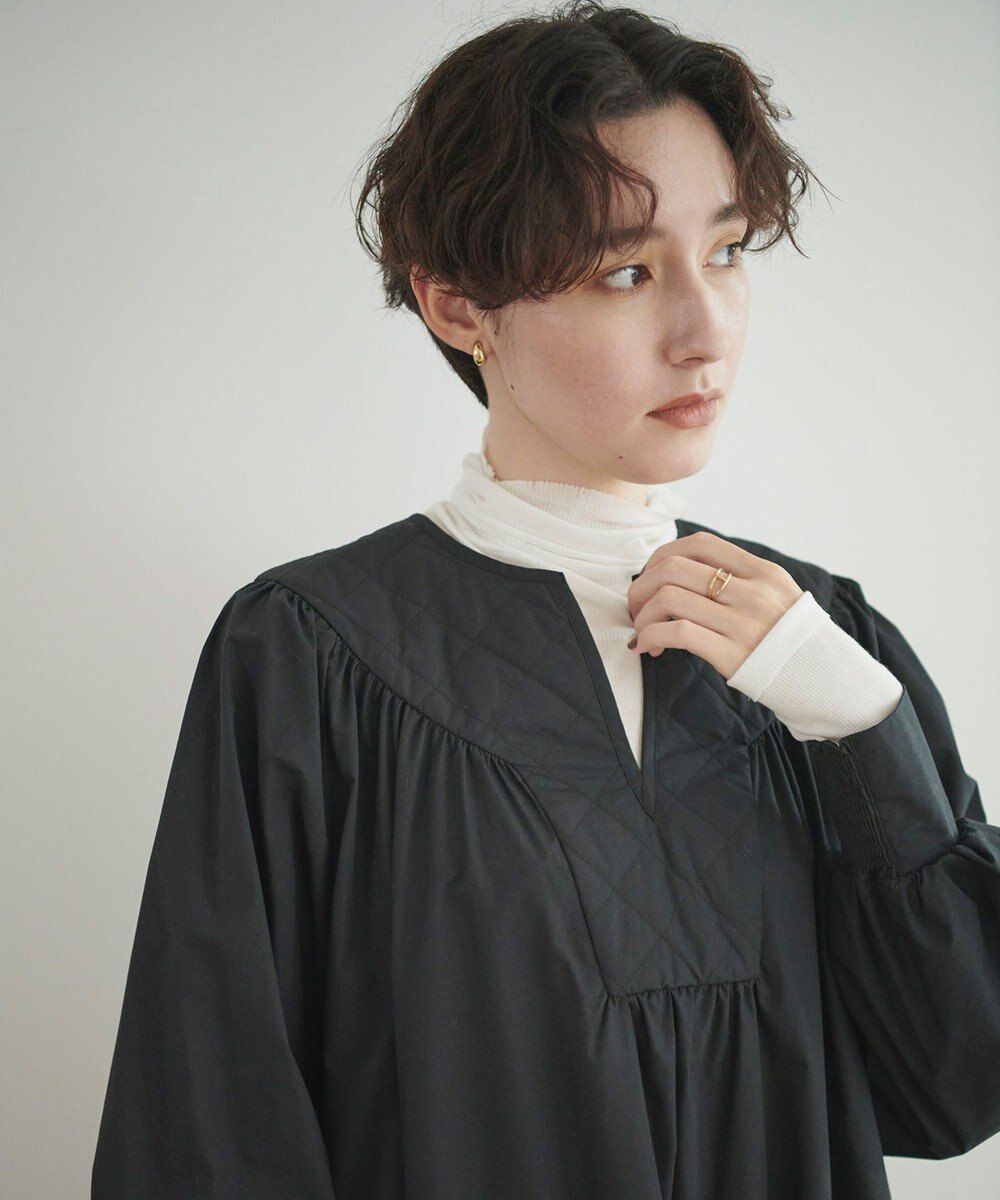 #Newans 【ANSWER for ほど甘トレンド】キルトカラーワンピース 