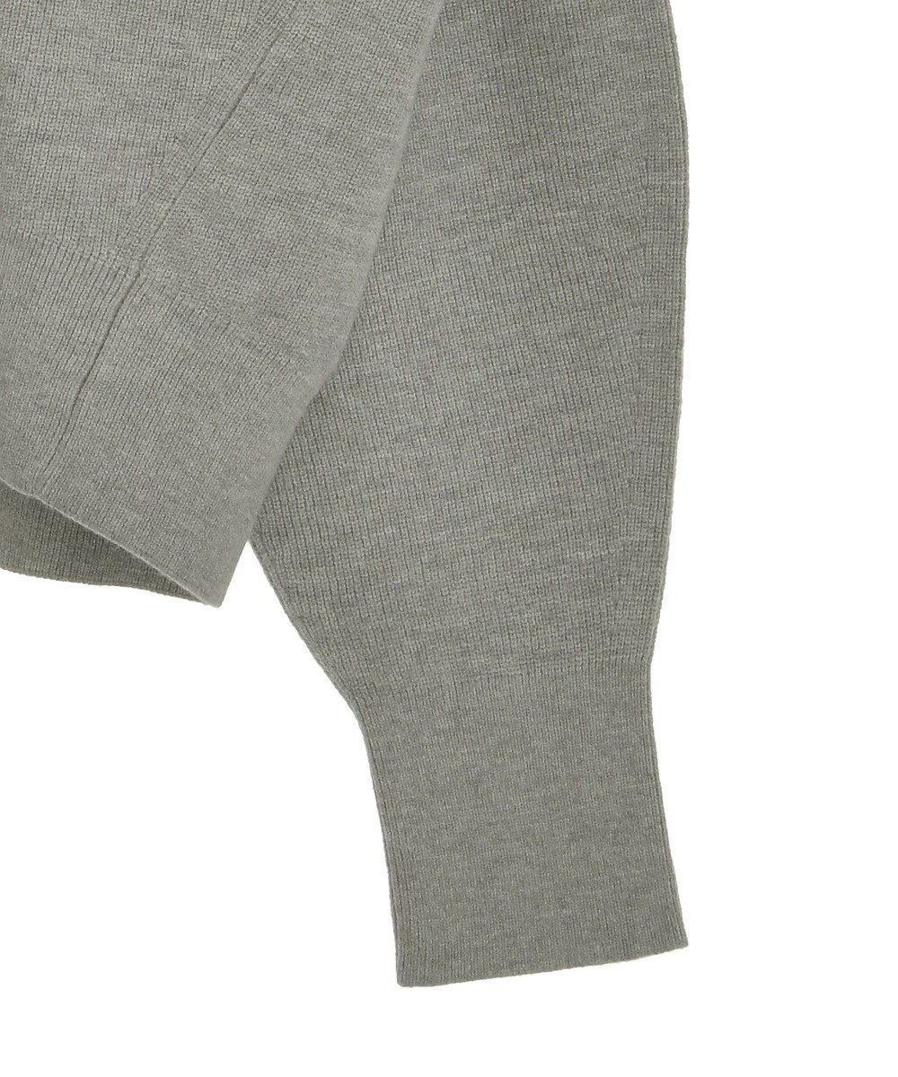 AMERICAN HOLIC バイパチ片畦衿付きニットプルオーバー 