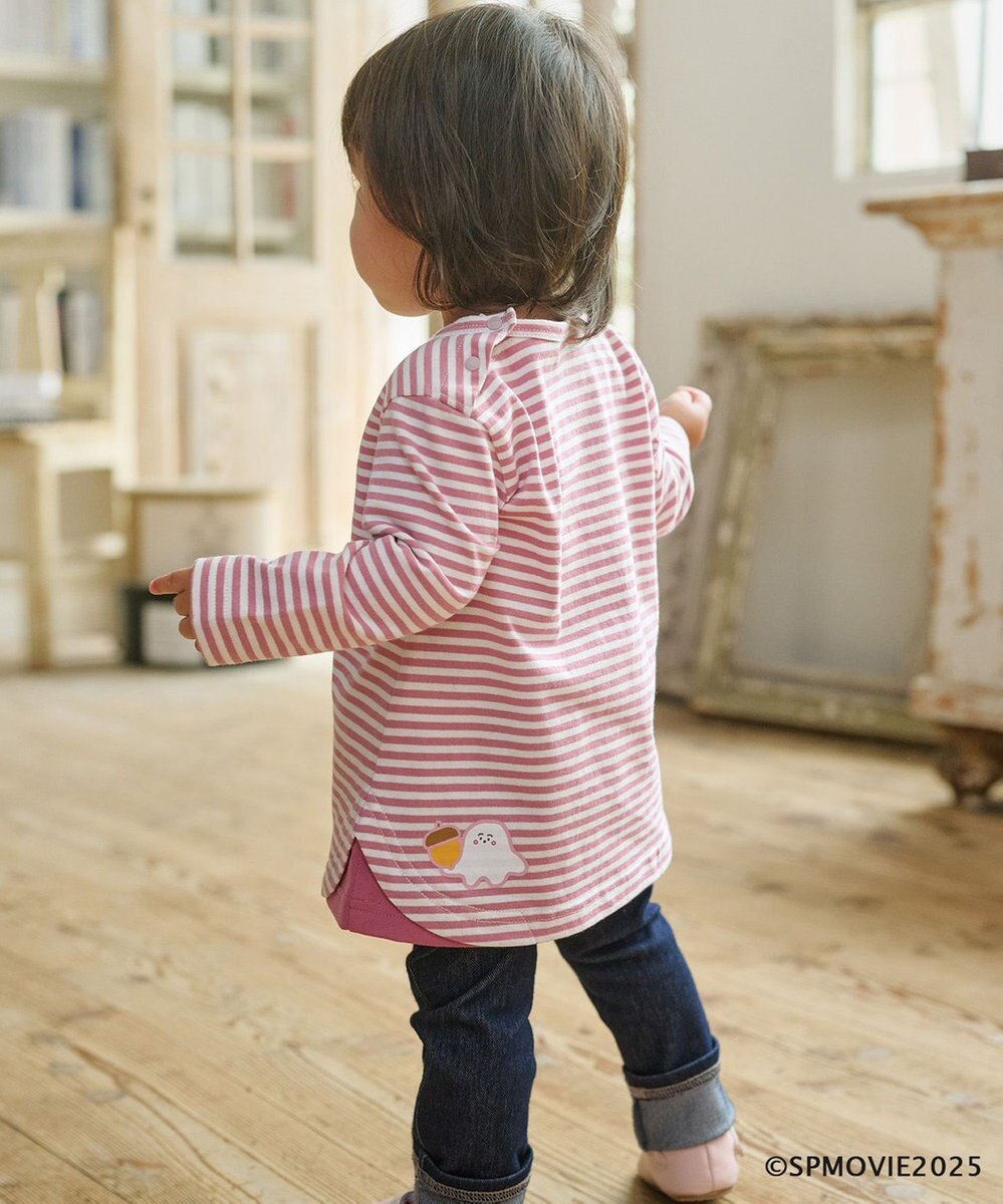 組曲 KIDS 【80-100㎝】シナぷしゅトロピカルボーダー Tシャツ 