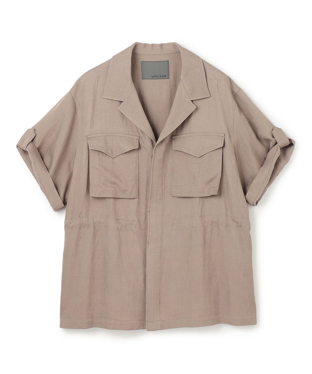 uncrave ドレープツイル ミリタリー ジャケット 