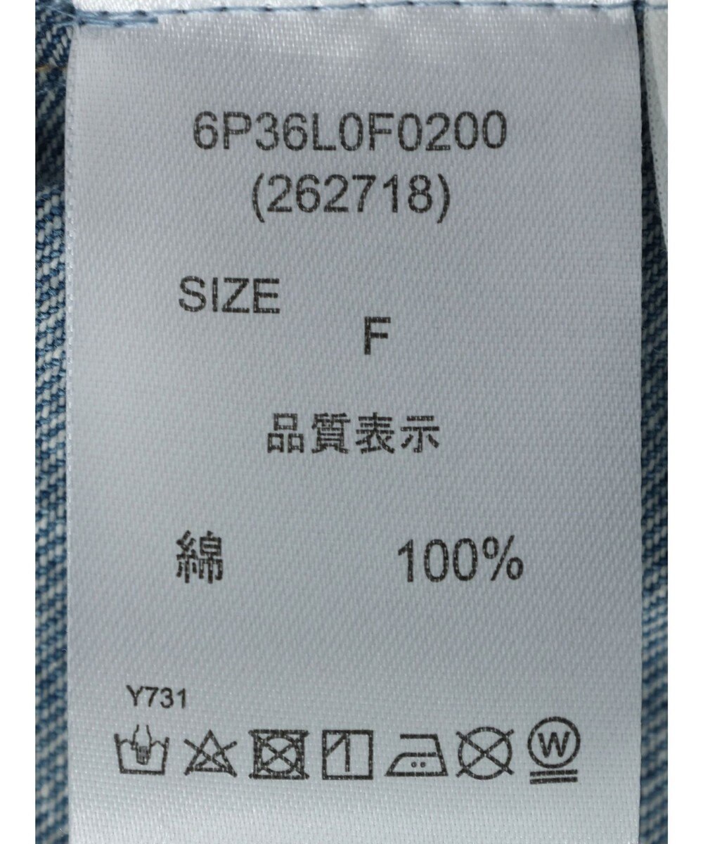 Green Parks ・ＥＬＥＮＣＡＲＥ　ＤＵＥ　バックスリットデニムパンツ 