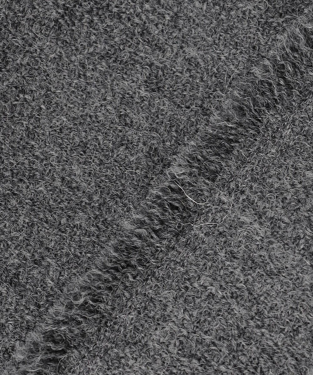 BEIGE， MILLAM / フェイクレザーパッチツイードジャケット 