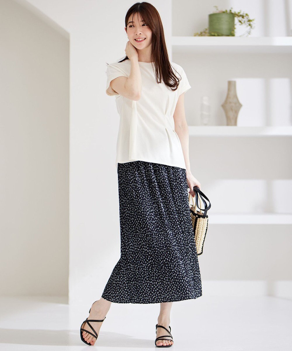 ANY SIS 【洗える】ナロー プリーツスカート 