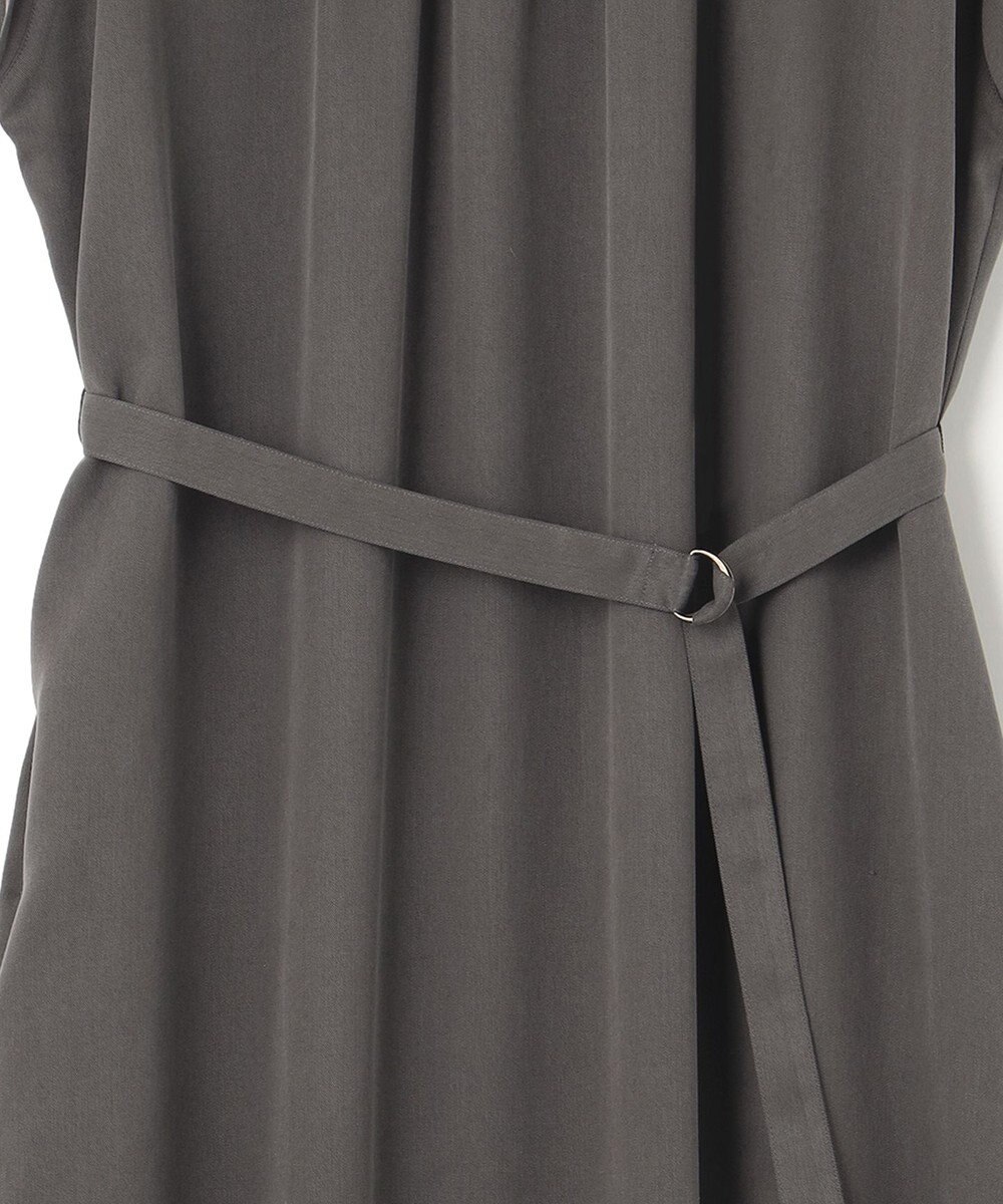 23区 S 【前後着用可能】フィブリルツイル ギャザー ワンピース 