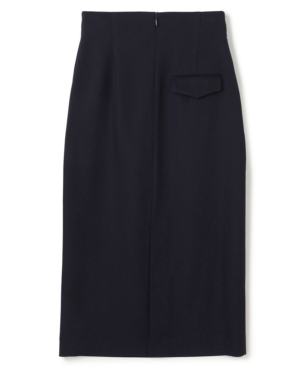 BEIGE， LAZUL / マリンボタンIラインスカート 