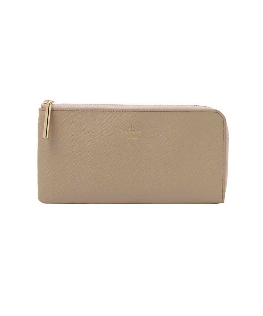 LANVIN en Bleu リュクサンブール Lファスナー長財布 