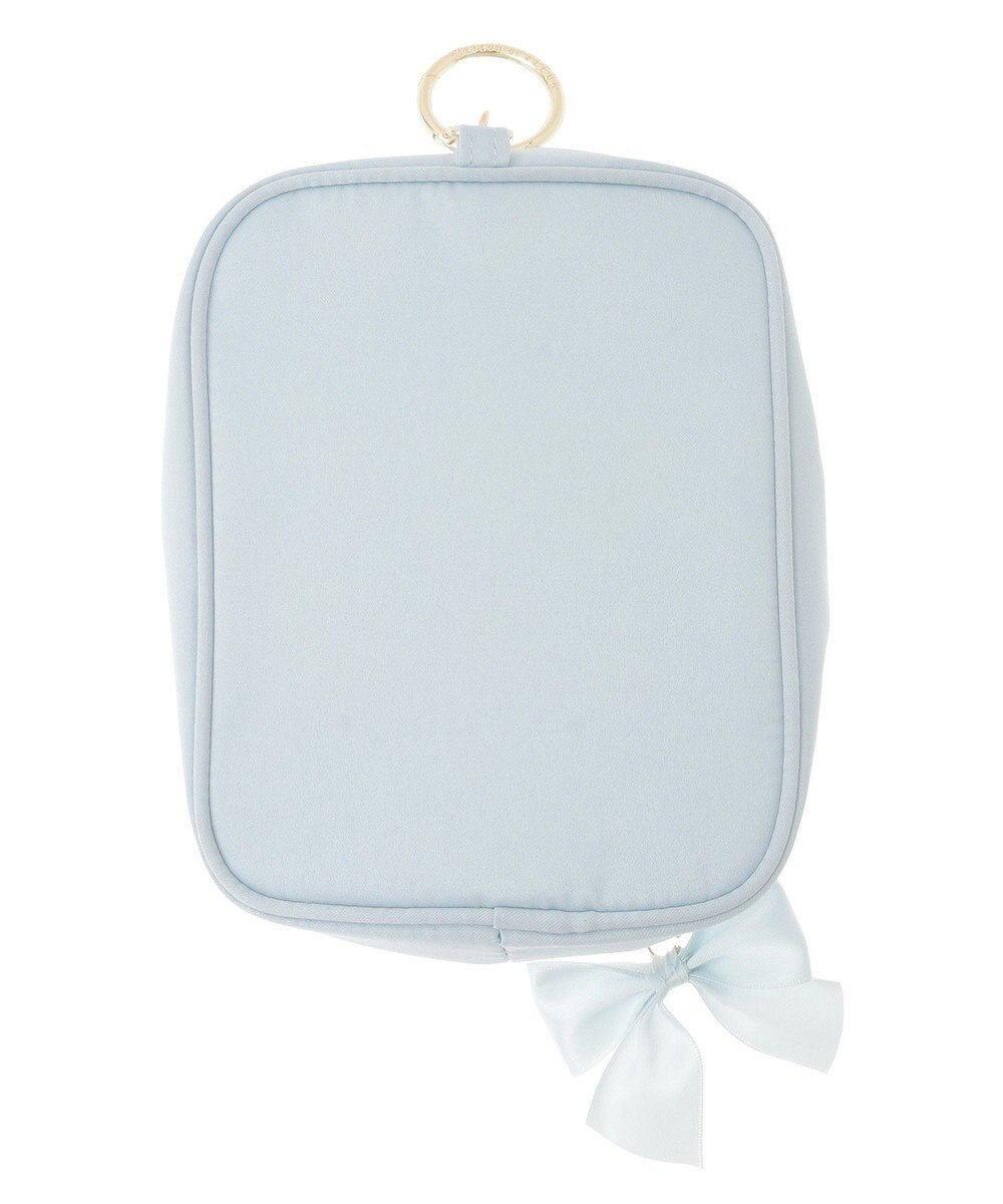 Maison de FLEUR リボンプリントクリアポーチ 