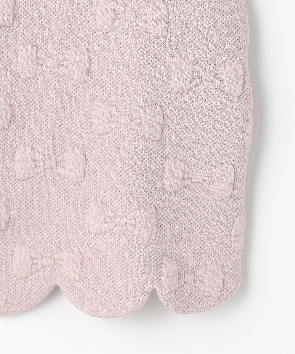 ANY KIDS リボン ジャガード カーディガン 