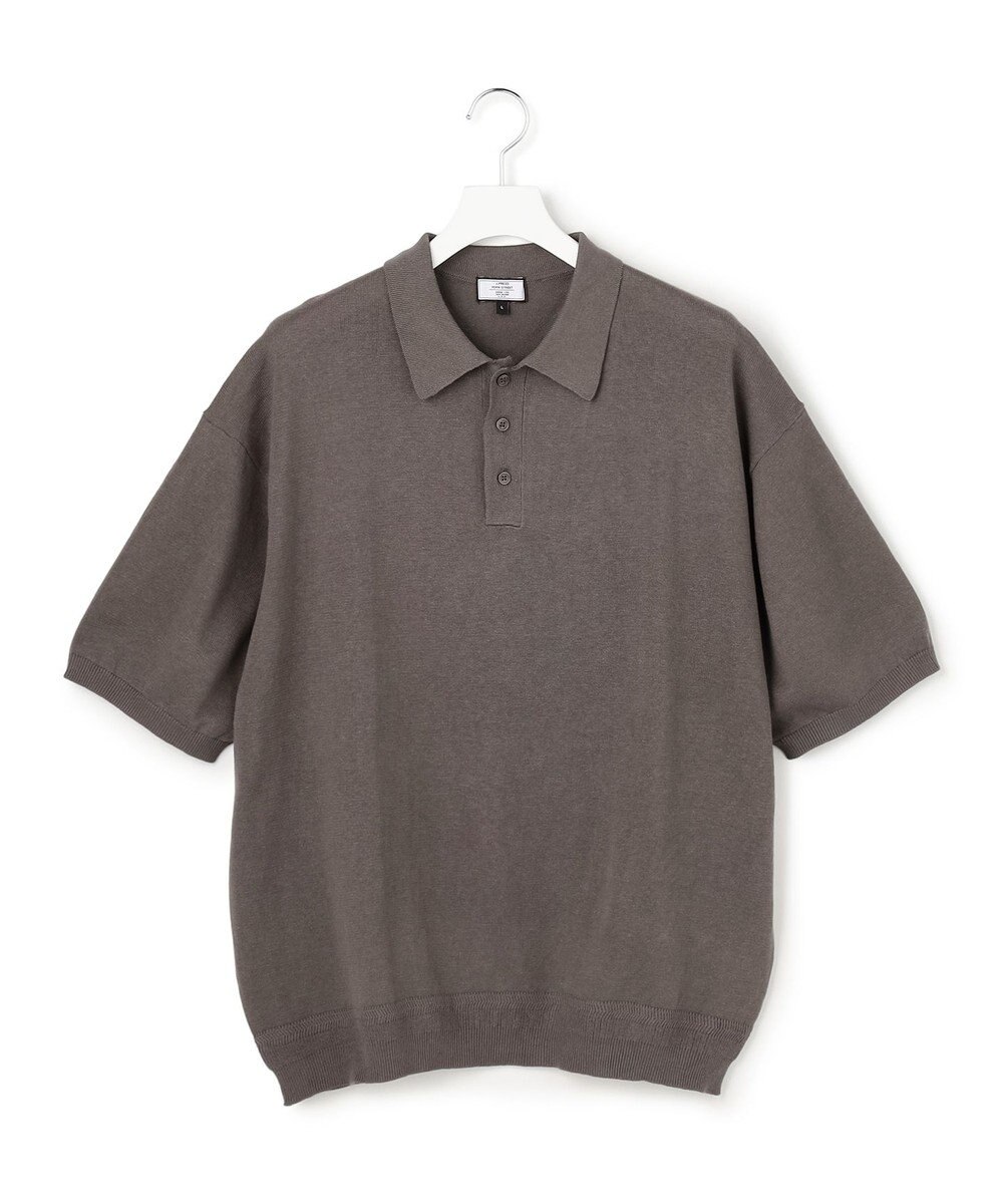 J.PRESS YORK STREET 【UNISEX】ベーシック ニットポロシャツ 
