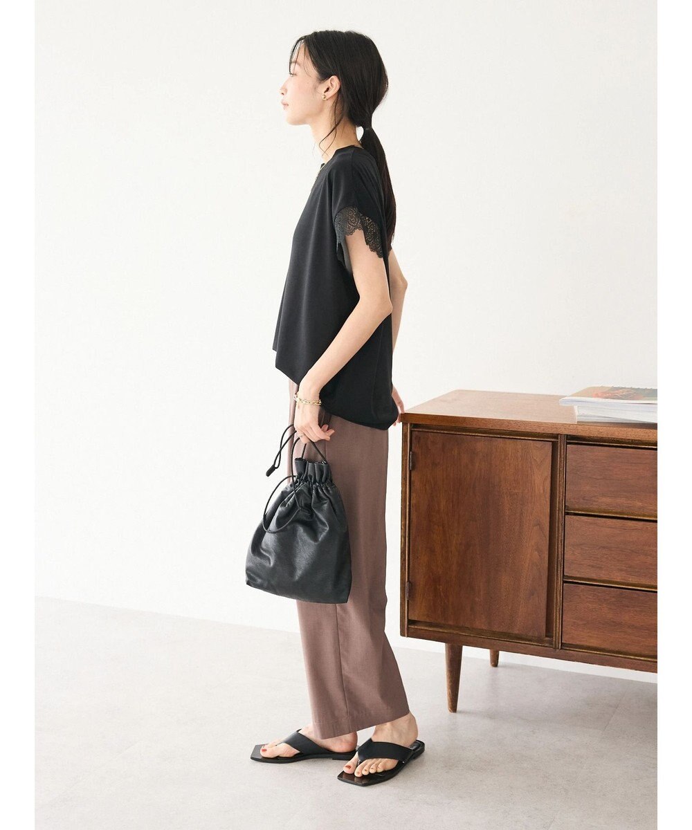 CRAFT STANDARD BOUTIQUE レーススリーブカットプルオーバー 