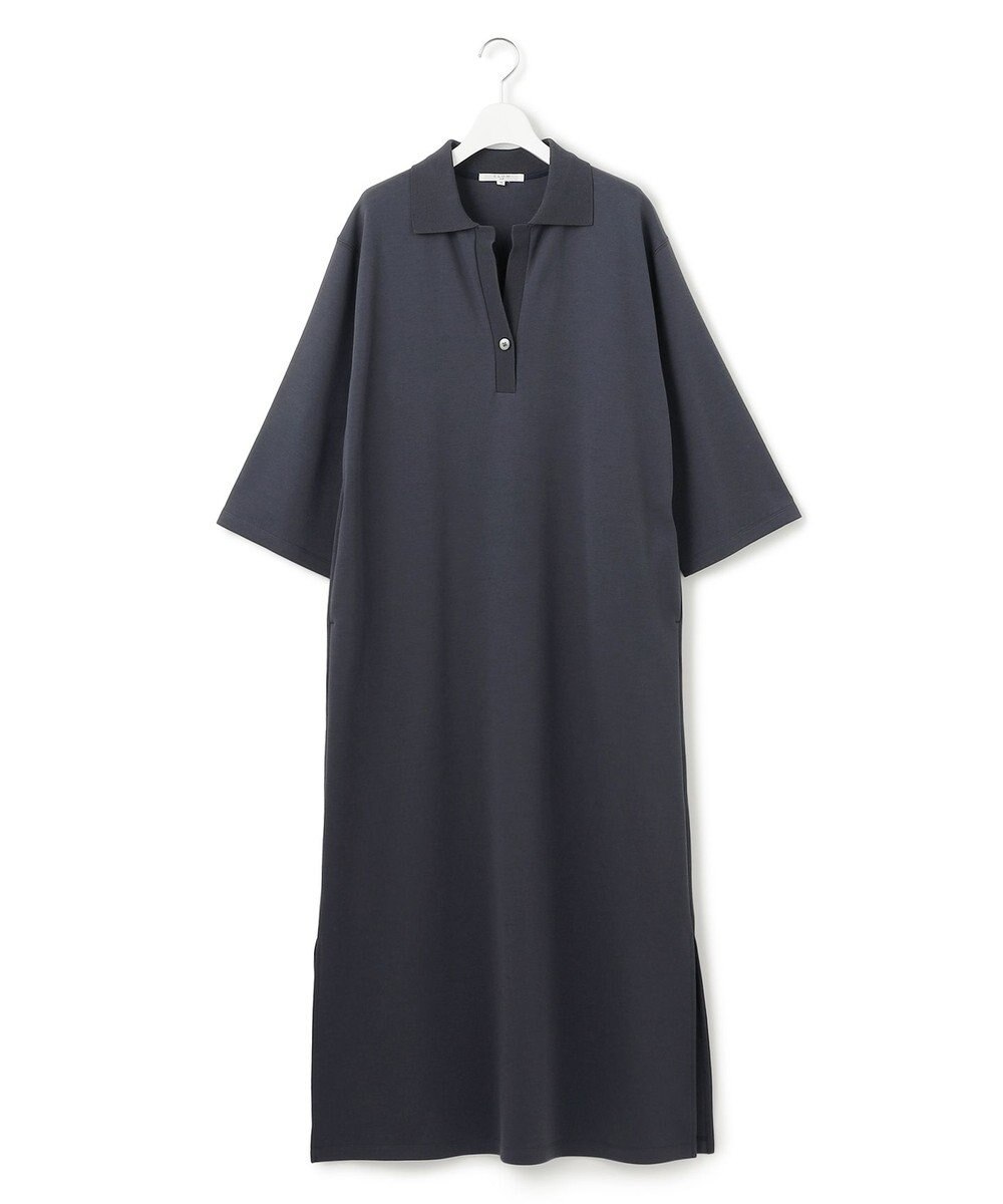 23区 L 【SLOW/一部店舗限定】ライトダンボール スキッパー ワンピース 