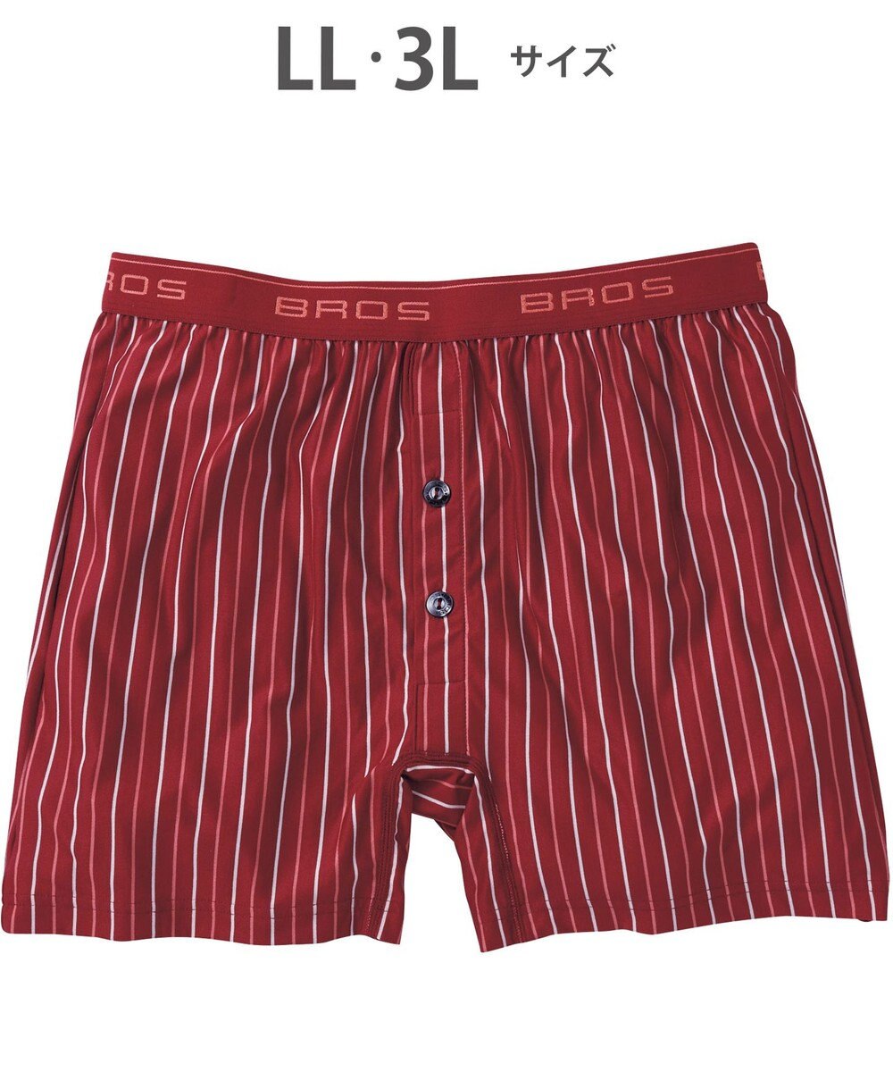 WACOAL MEN トランクス しめつけすぎずダブつかない ストレッチ素材 前開き 下着 メンズ GT4111 /ブロス バイ ワコールメン 