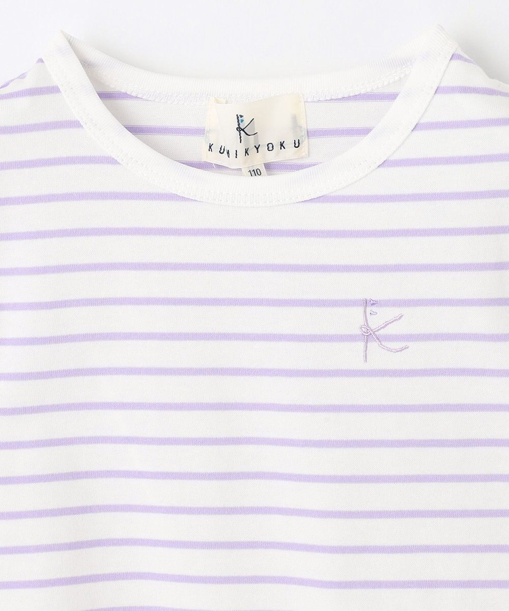 組曲 KIDS 【110-140㎝】半袖ボーダー Tシャツ 