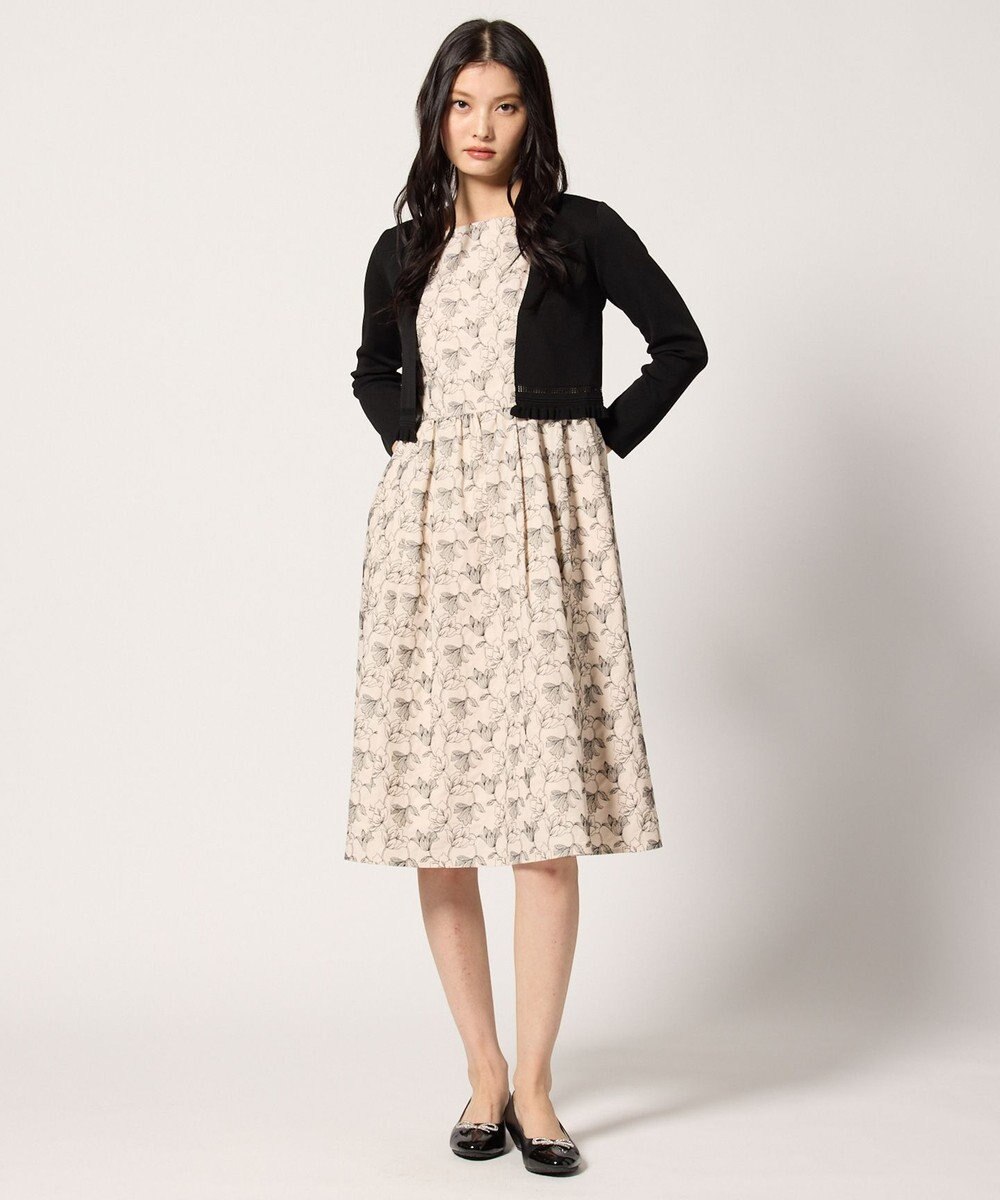 TOCCA 【洗える・消臭】CHAMBRAY GARDEN ドレス 