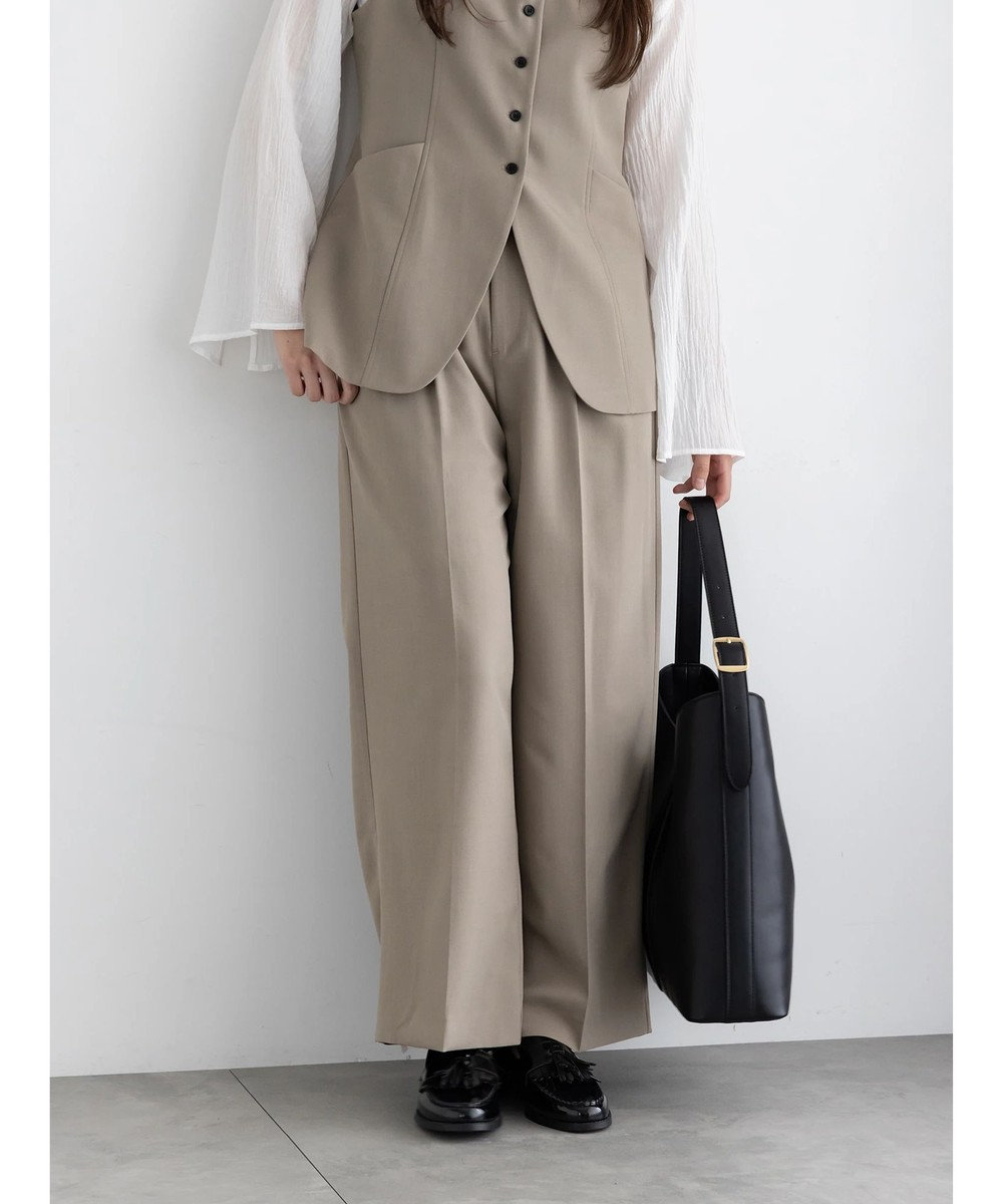Te chichi 2タックワイドパンツ【AOYAMA FASHION ASSOCIATION × Te chichi】 