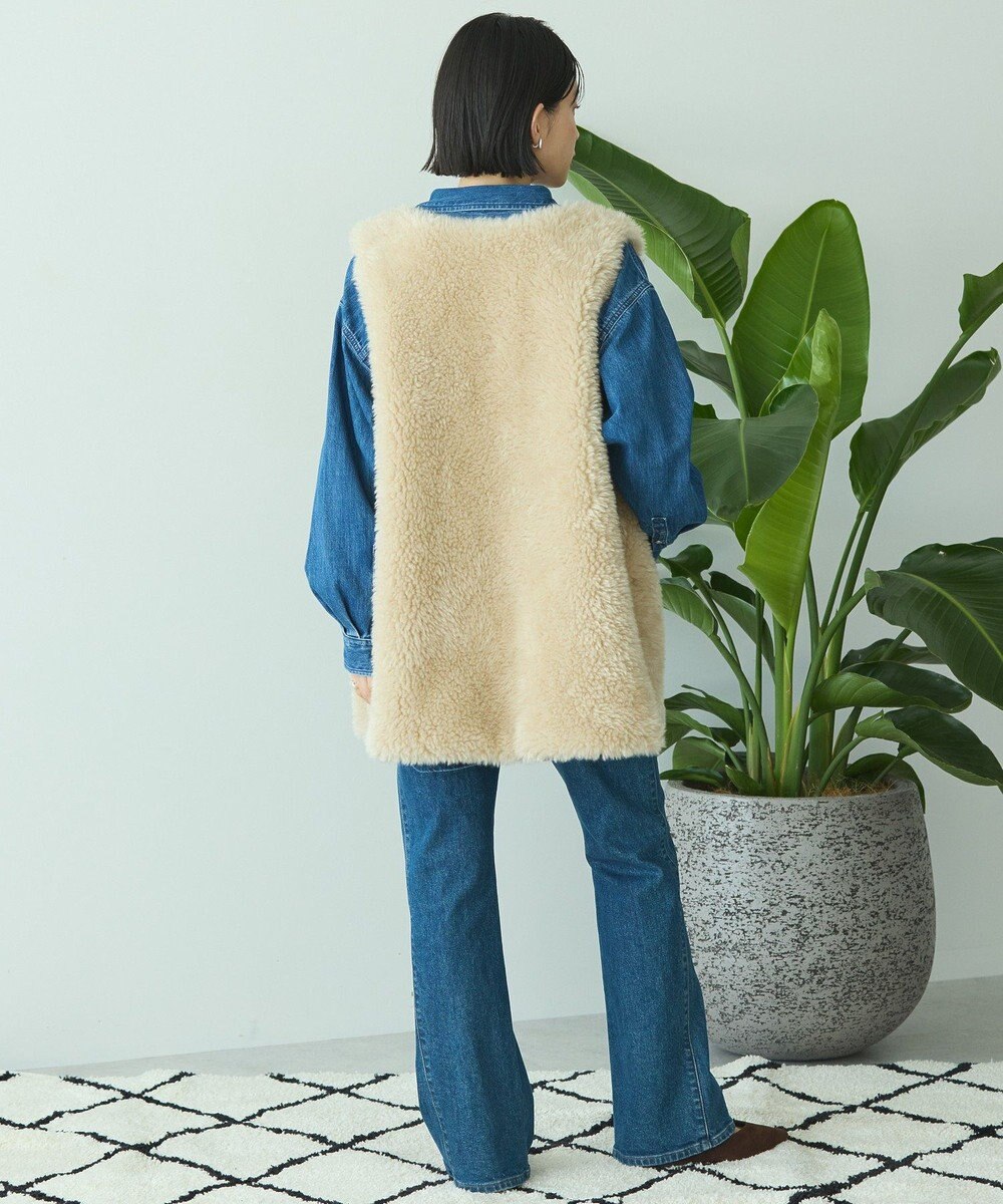 AMERICAN HOLIC 【選べる丈】ベア風ファーベスト 