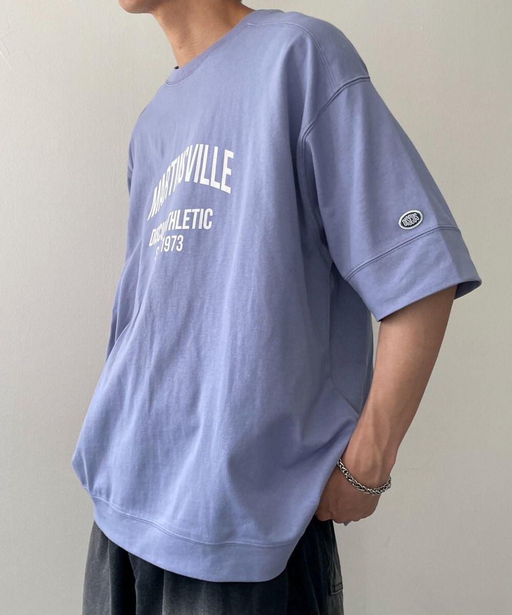 WEGO 【綿100%/MLサイズ展開】DISCUS　ルーズカレッ１００％ 