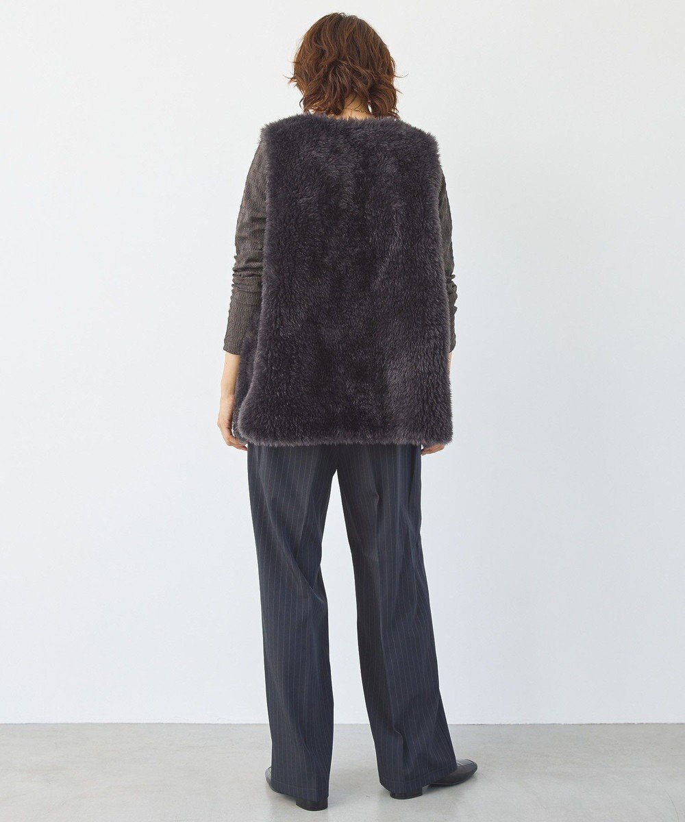 AMERICAN HOLIC 【選べる丈】ベア風ファーベスト 