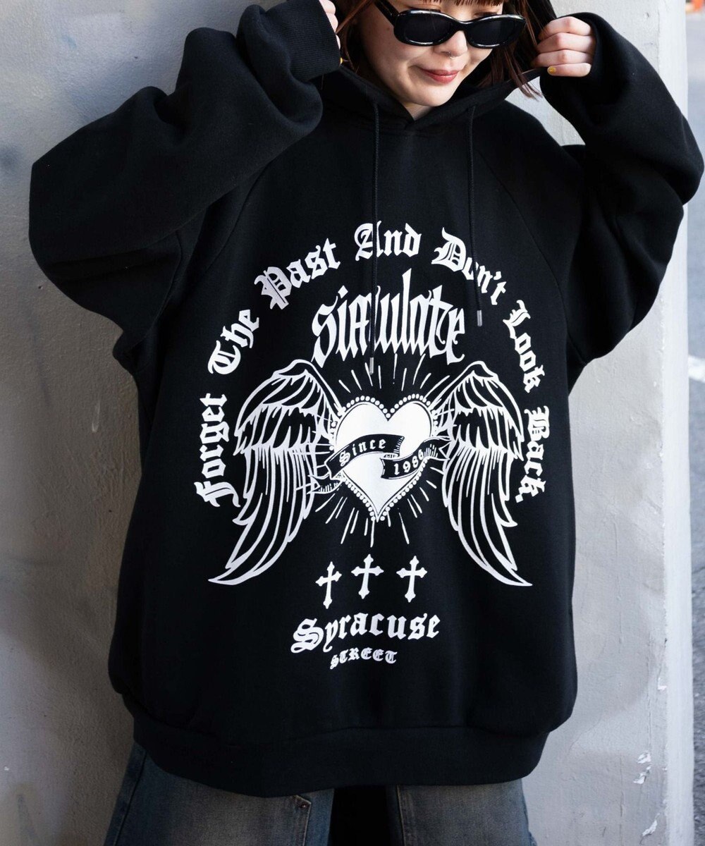 WEGO ウイングハートBIGパーカー 