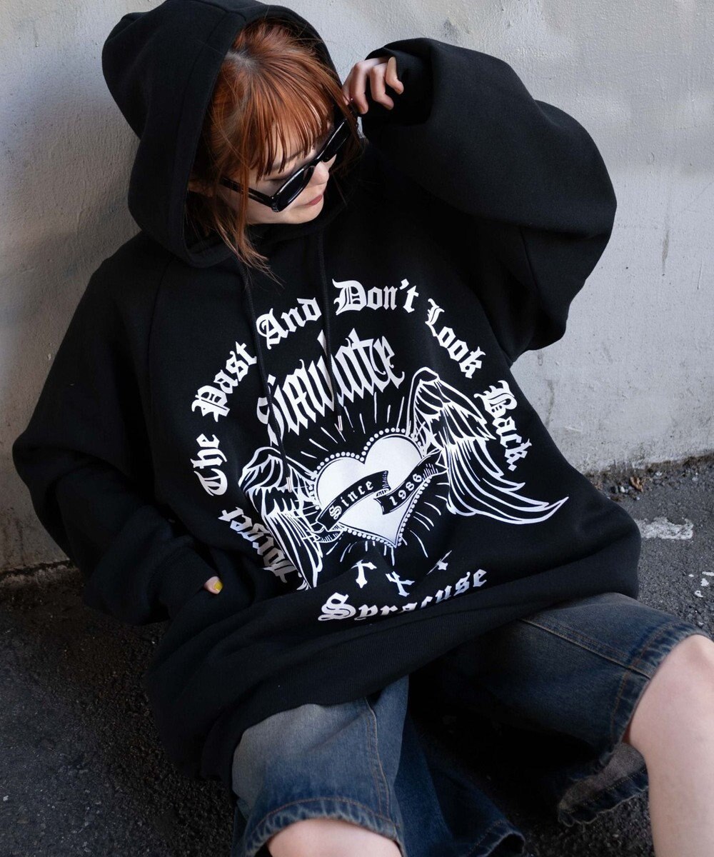 WEGO ウイングハートBIGパーカー 