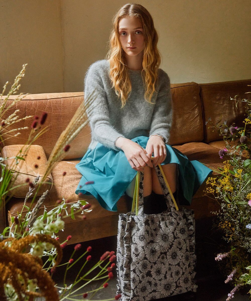 TOCCA 【ヨンア×大人百花×TOCCAコラボカラー有り】PRECIOUS WAVES BAG WITH POUCH ポーチ付きトートバッグ 