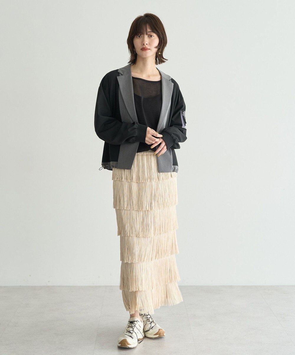 YECCA VECCA MA-1風デザインジャケット 