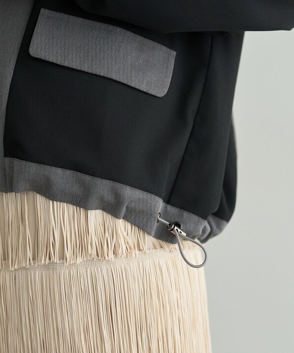 YECCA VECCA MA-1風デザインジャケット 