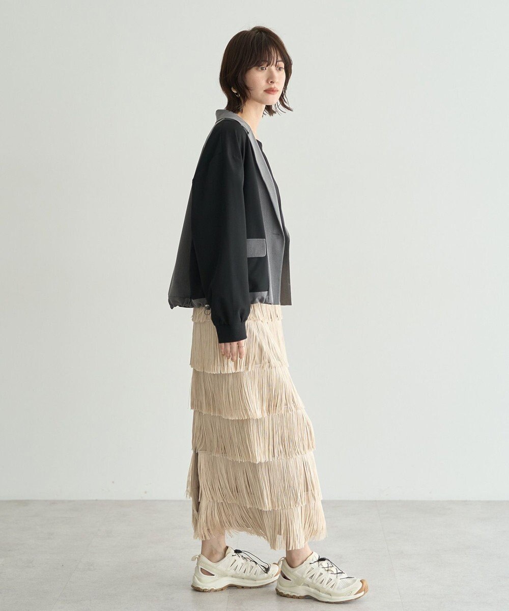 YECCA VECCA MA-1風デザインジャケット 