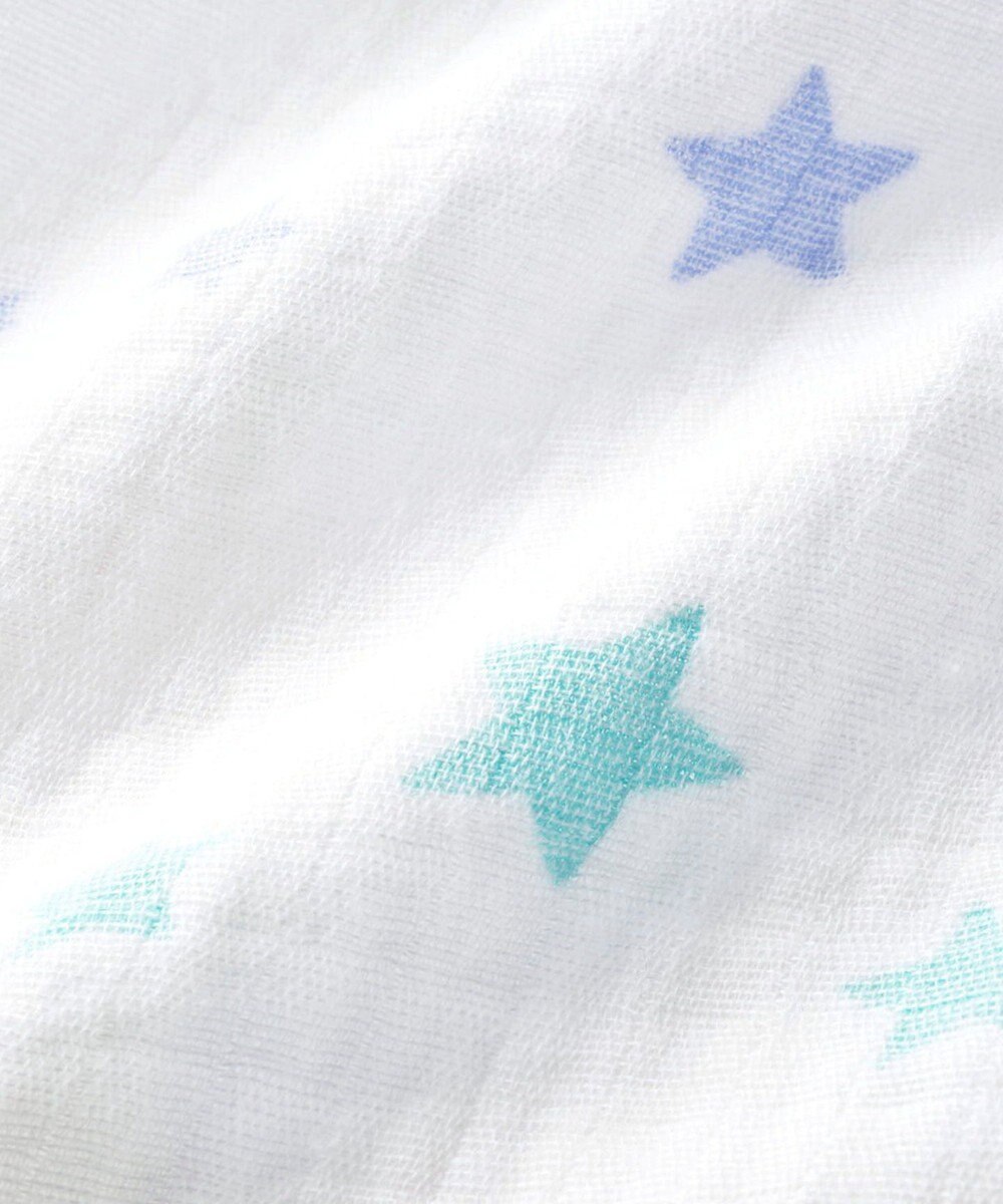 MIKI HOUSE HOT BISCUITS 二重織ガーゼのマルチケット 