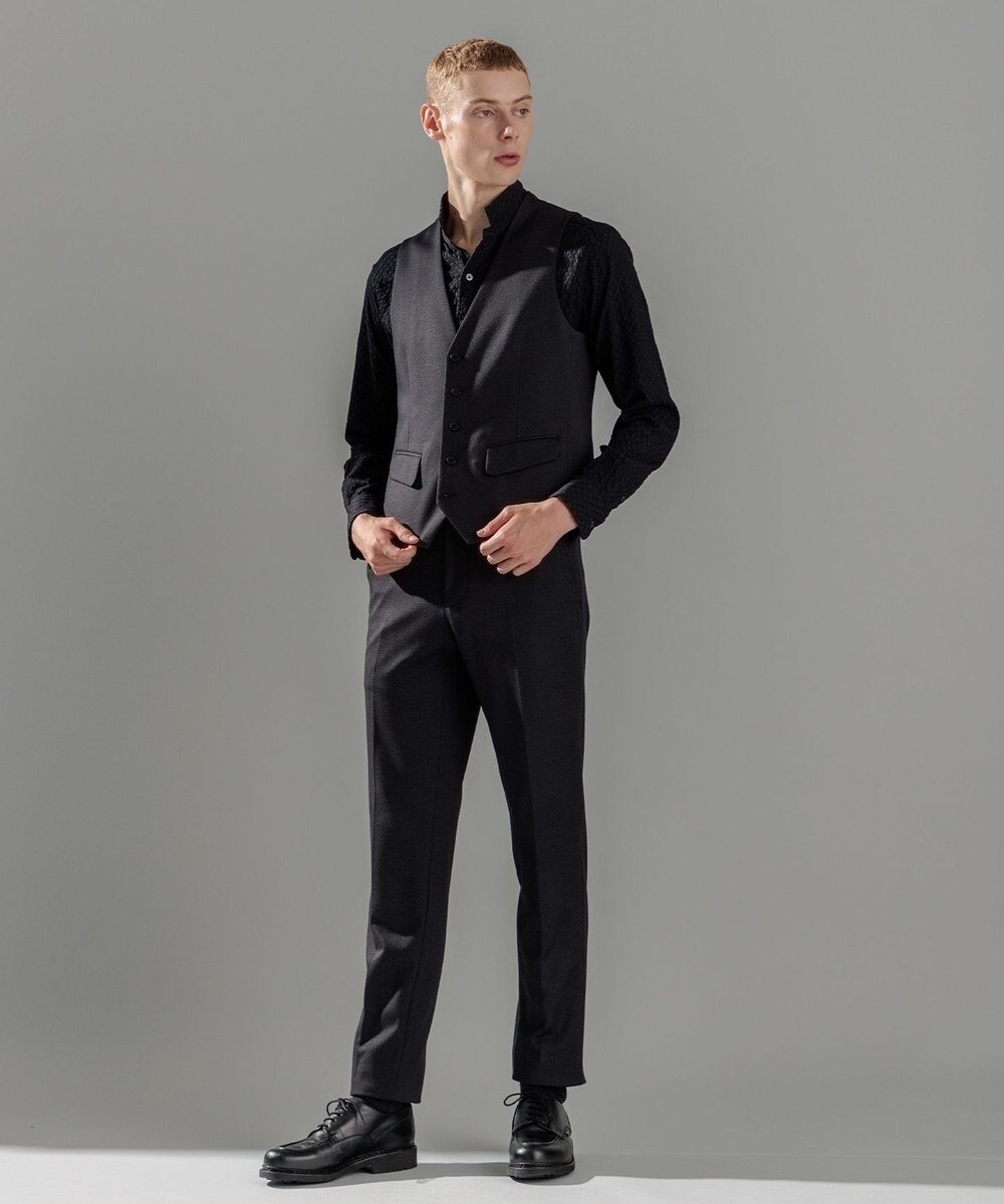 JOSEPH HOMME 【LEON 掲載】ウーステッドモックロディ ジレ 