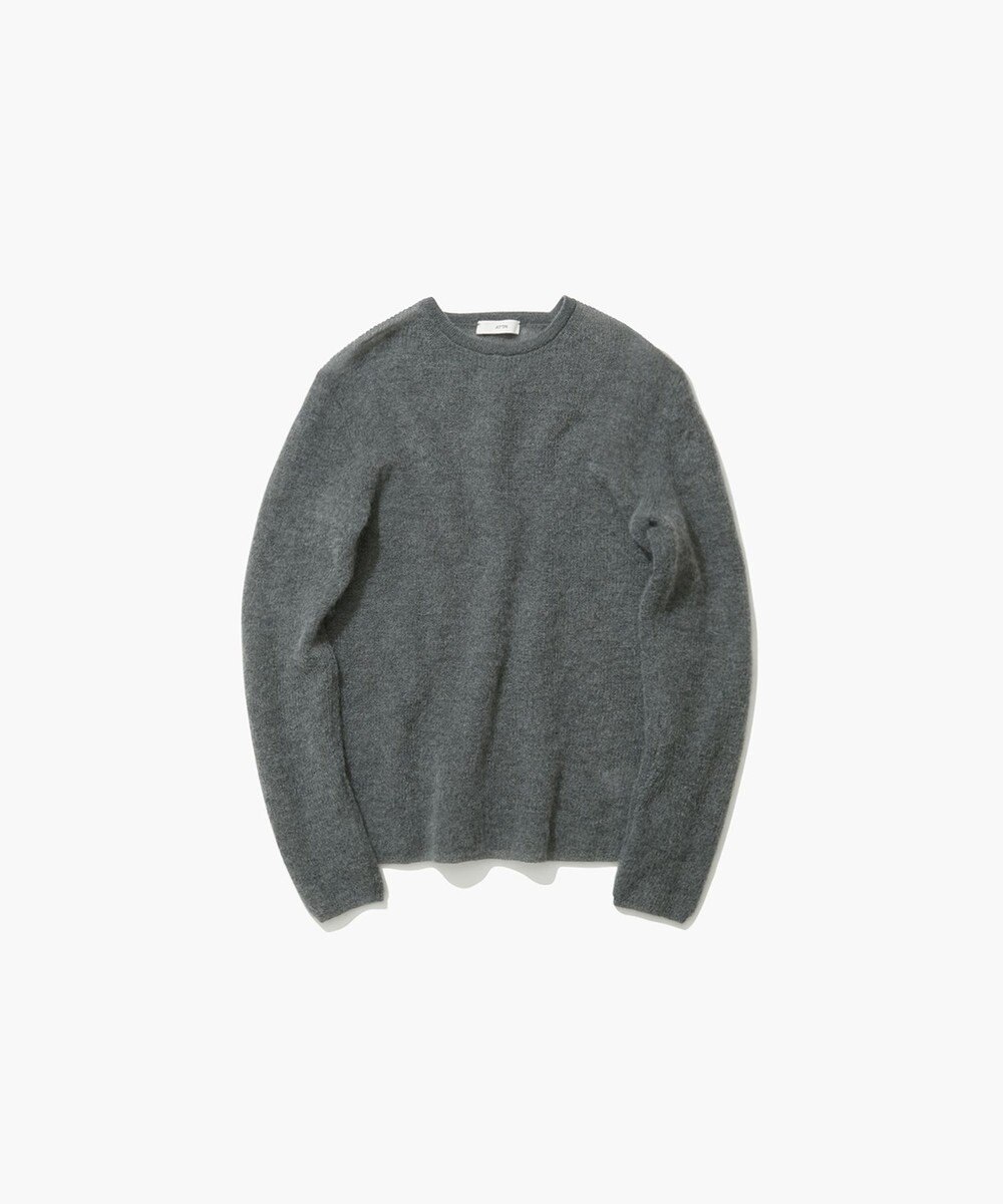 ATON SUPER KID MOHAIR | クルーネックセーター 