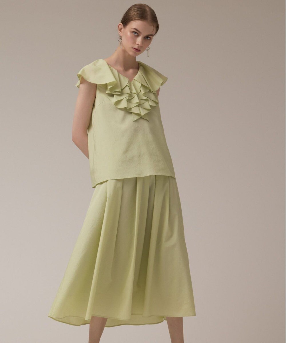 GRACE CONTINENTAL フレアタックスカート 