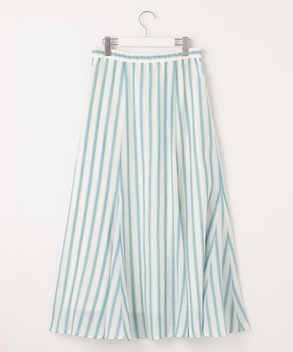 自由区 【洗える】テンセルリネン スカート 