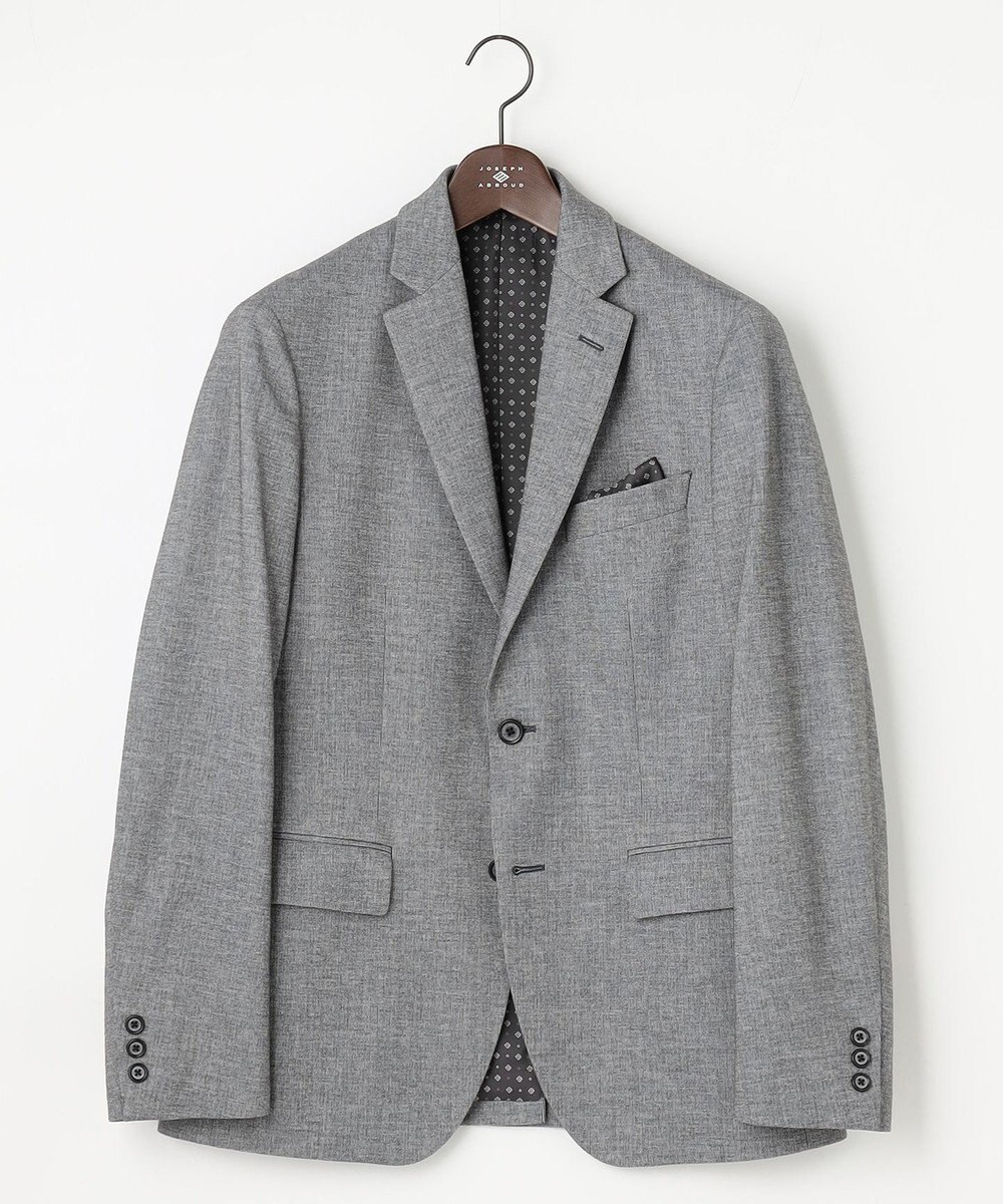 JOSEPH ABBOUD 【キングサイズ・ストレッチ/セットアップ/弱撥水】フランネル ジャージ ジャケット 