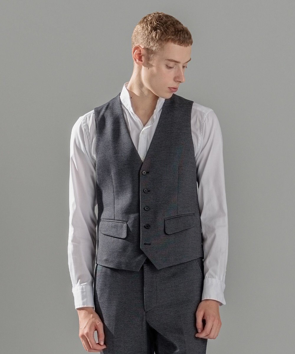 JOSEPH HOMME 【LEON 掲載】ウーステッドモックロディ ジレ 