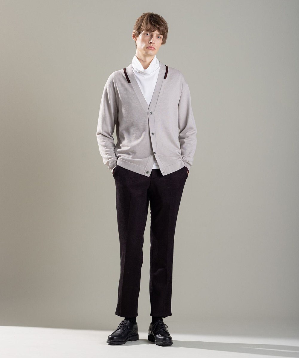 JOSEPH HOMME ウォッシャブルウール　Vネックカーディガン 