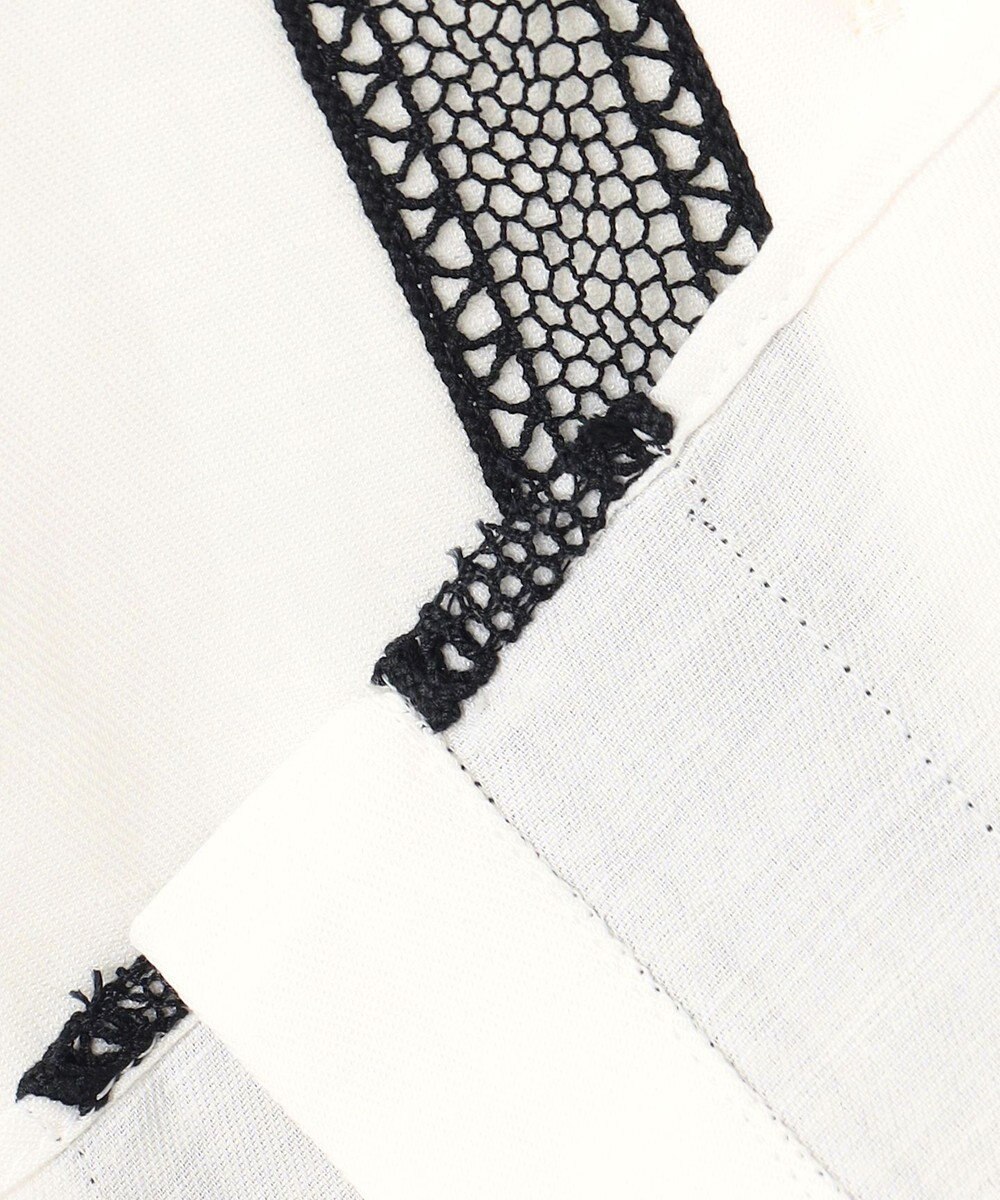 ICB 【日本製】 コットンリネンタンブラー ブラウス 