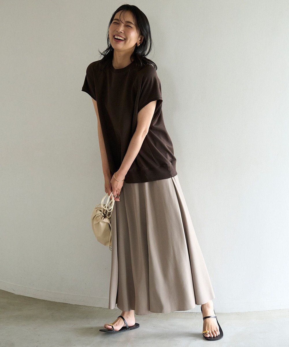 UNFILO L ライトウェイト スリーブレス スウェット 