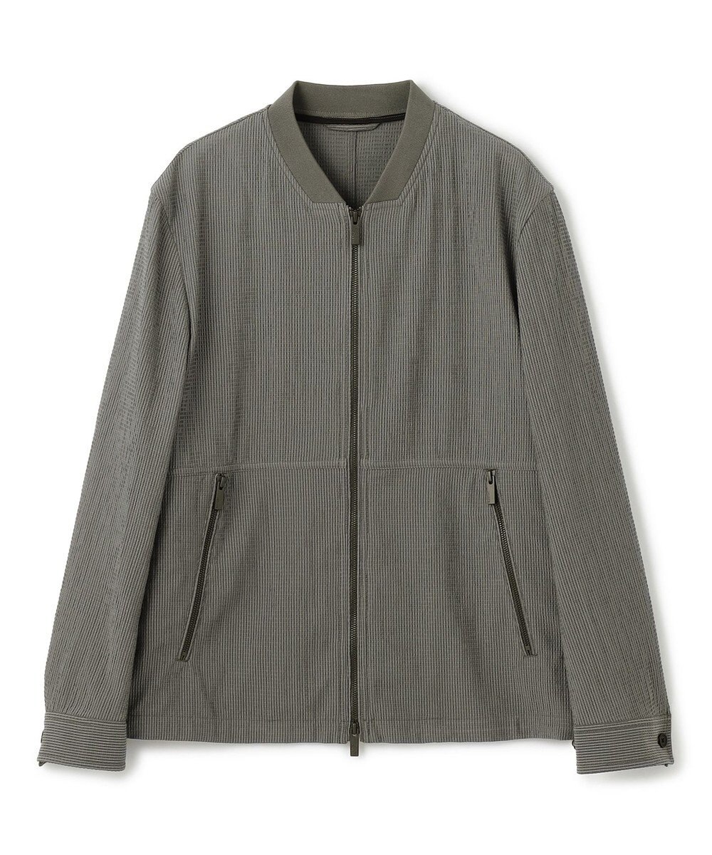 JOSEPH HOMME ＜新色追加＞新素材【通気性/ストレッチ】トリコサッカーストレッチ 　ジップアップブルゾン 