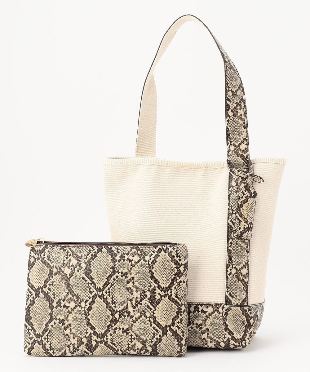 UNBILLION cachecache ワンハンドルバケツ型パーテーショントートバッグ 