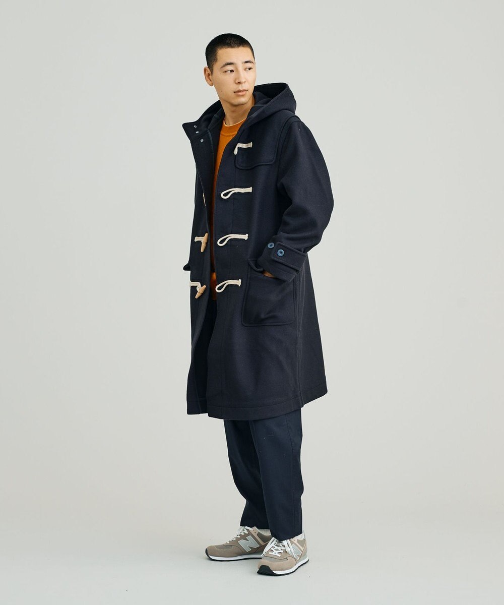 J.PRESS YORK STREET 【UNISEX】メルトン ダッフルコート 