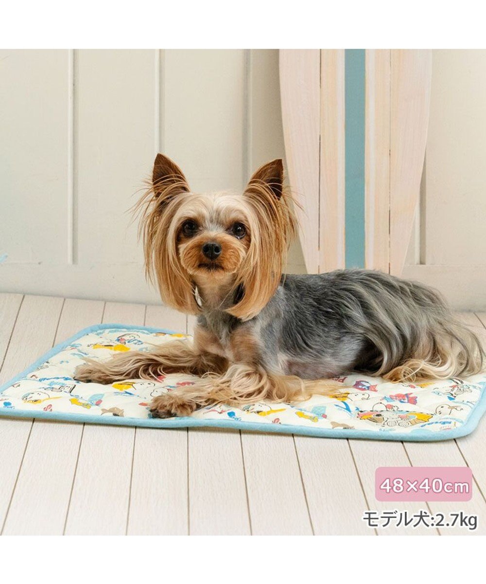 PET PARADISE スヌーピー 冷感柔らかマット 《アイス柄》 S 