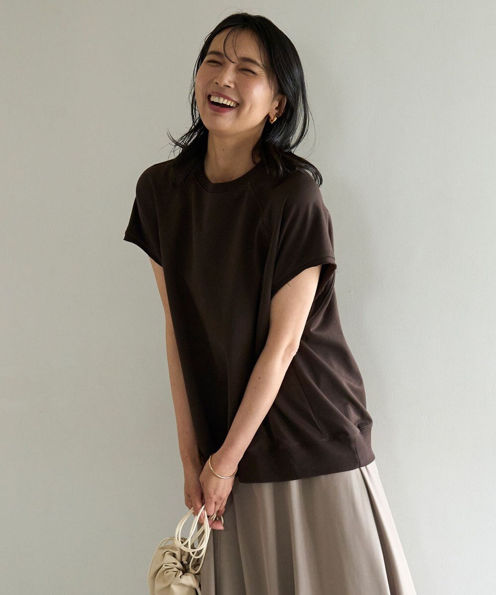 UNFILO L ライトウェイト スリーブレス スウェット 