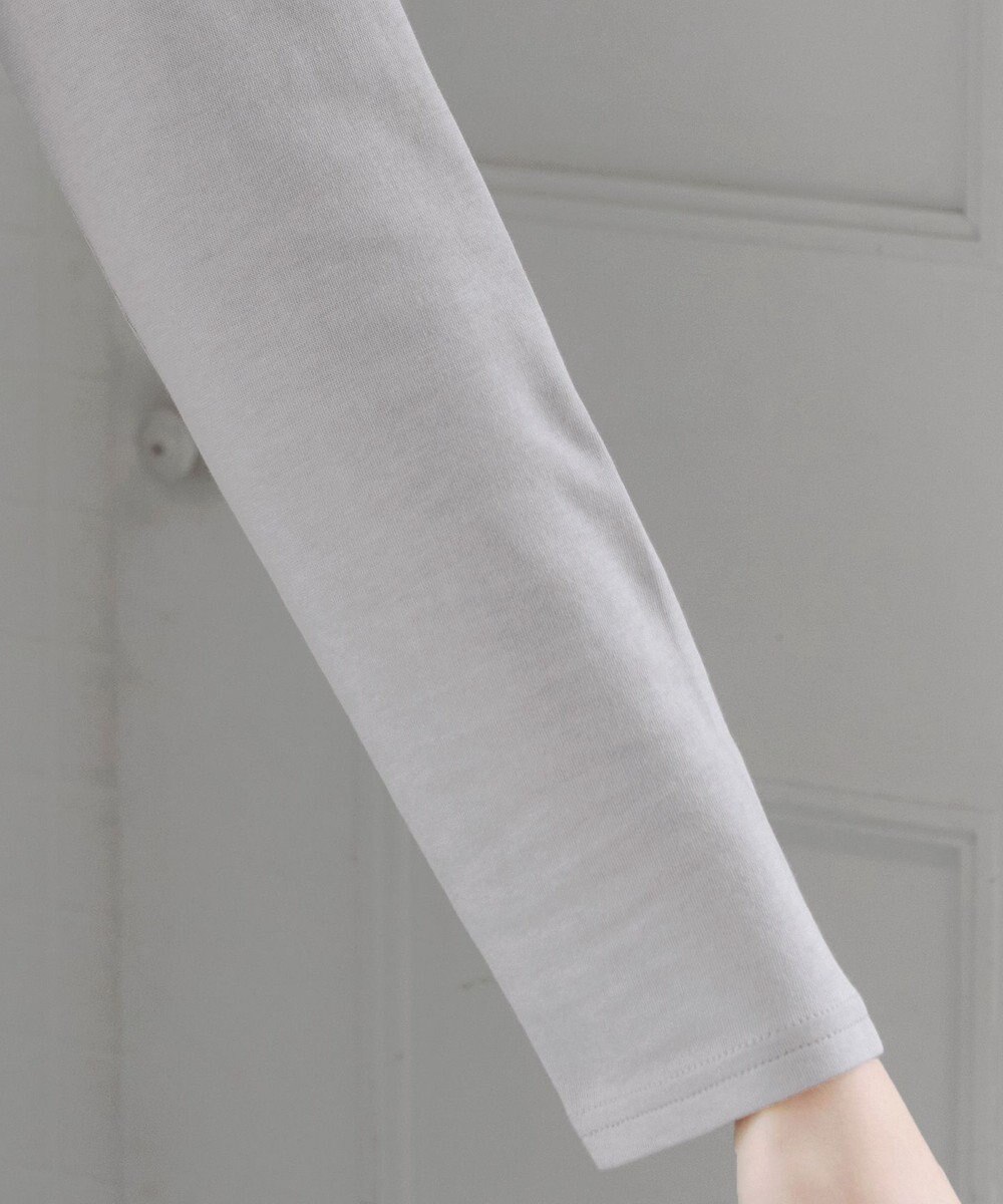 Tiaclasse 【新色追加・UVケア・接触冷感】“やみつき”着ながしロングカットソーカーデ 