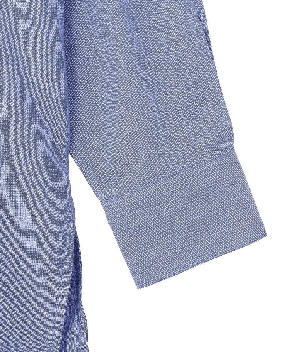 Green Parks 綿麻混Ｖネックオーバーサイズシャツ 