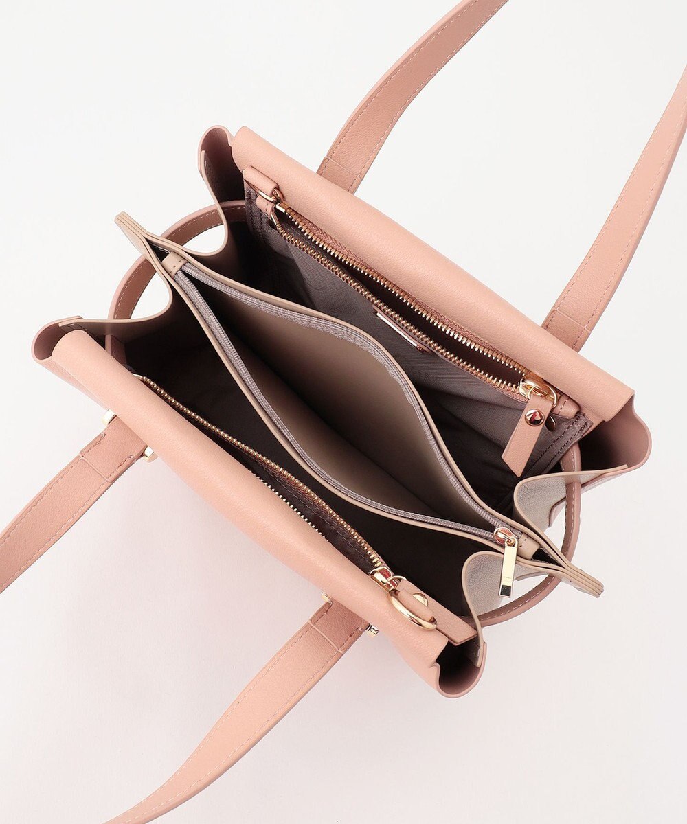 LA BAGAGERIE コンビカラー2WAYミニトートバッグ 